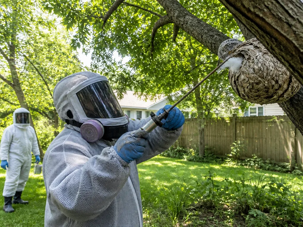 Hornet Nest Removal
